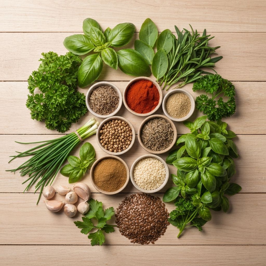 Natural ingredients and herbs